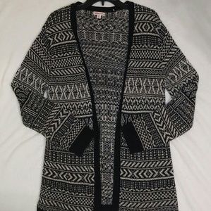 Merona Tribal print cardigan